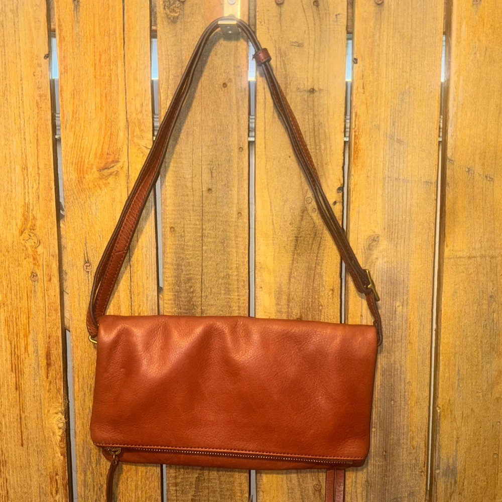 Margot Brown Leather Shoulder Bag